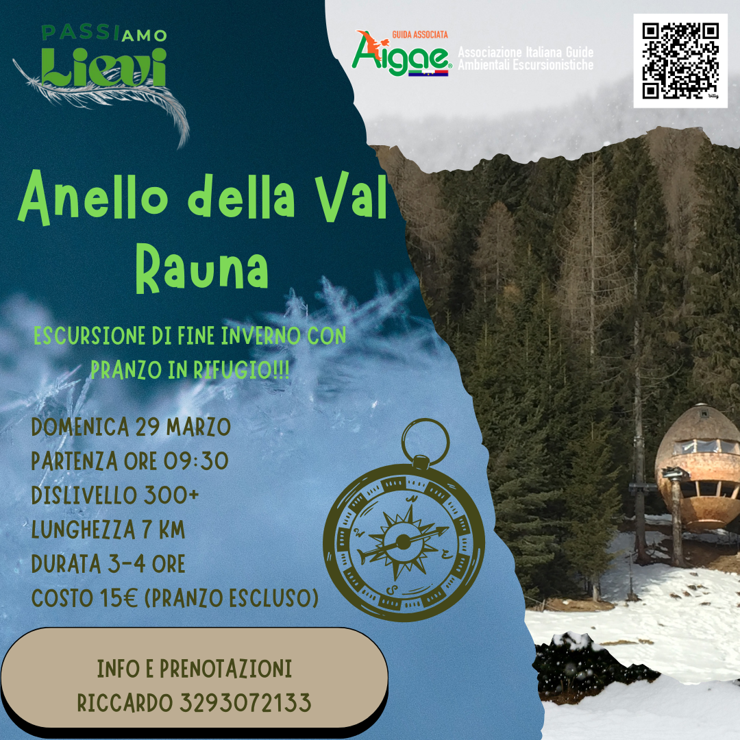 Anello della Val Rauna con pranzo in rifugio