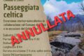 Passeggiata celtica ANNULLATA – evento in collaborazione col Comune di Lauco